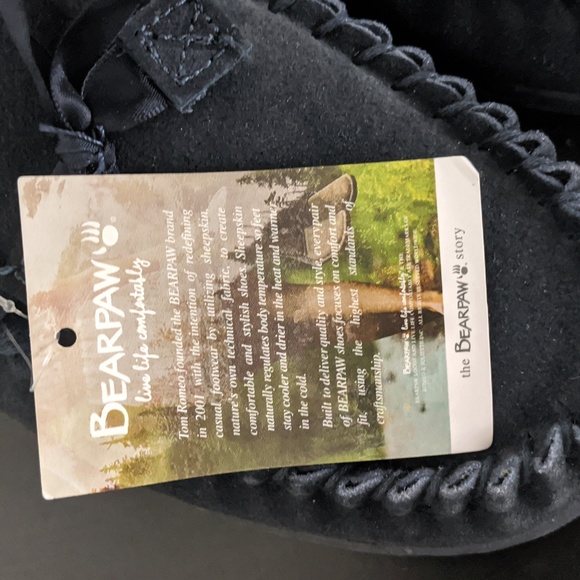 NWT Bearpaw moccasins, size 10 - Picture 4 of 9